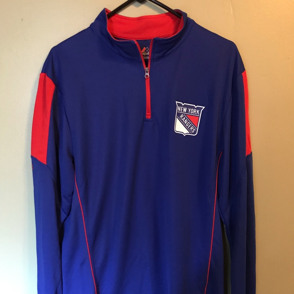 New York Rangers 1/4 Zip